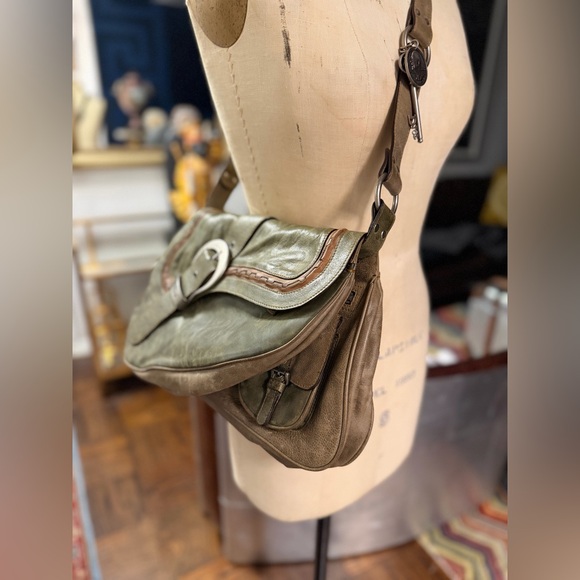 DIOR GAUCHO SADDLE  LARGE HANDBAG Limited edition color - Picture 3 of 15